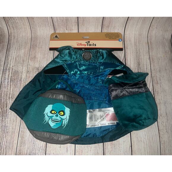 Disney Tails The Haunted Mansion Pet Costume Hatbox Ghost S Small New with Tags - Picture 1 of 5